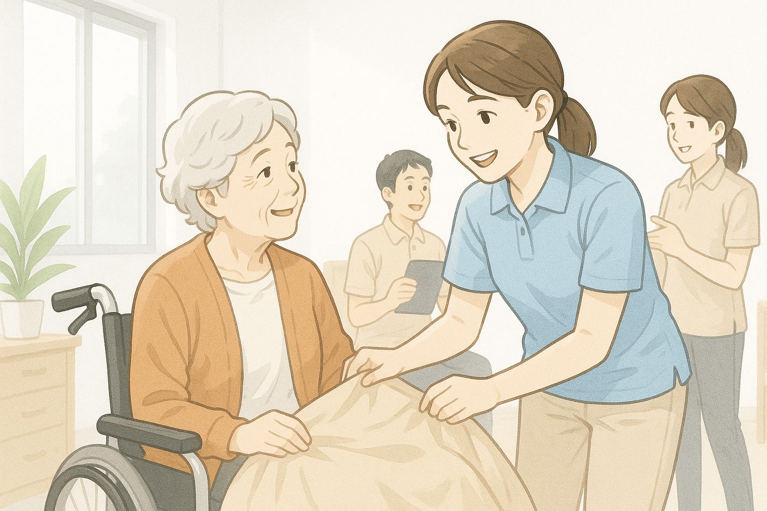 介護職／日勤のみ（正社員）