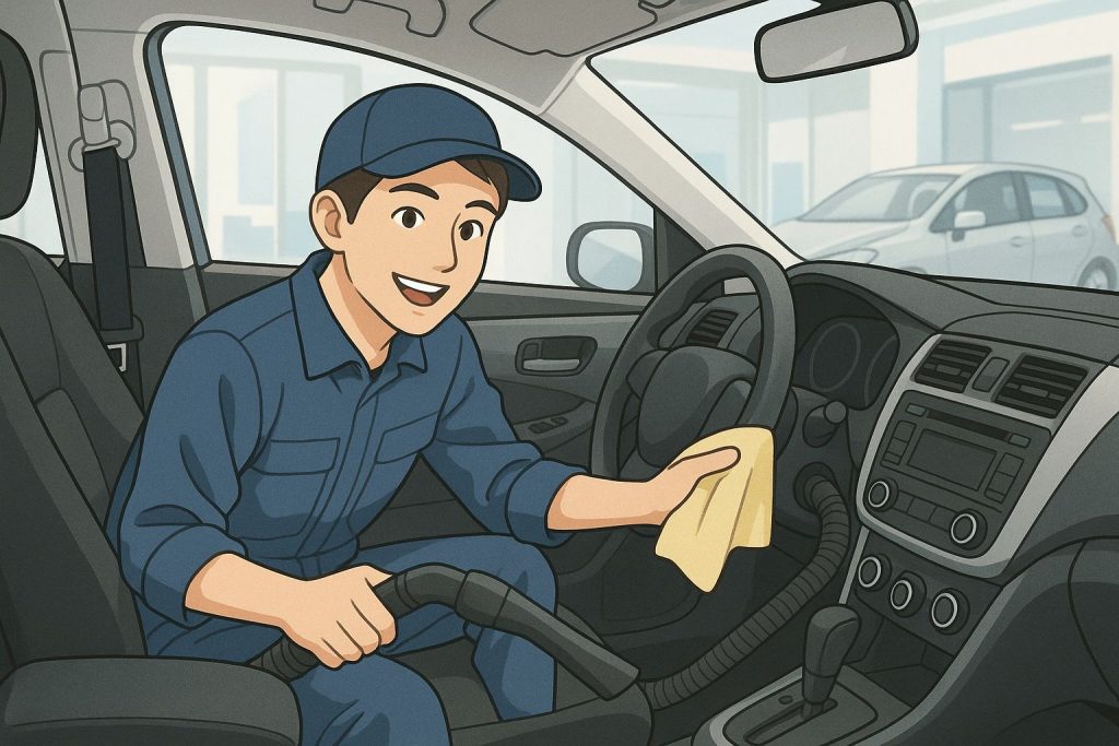 自動車洗車／花ヶ島エリア（パート）